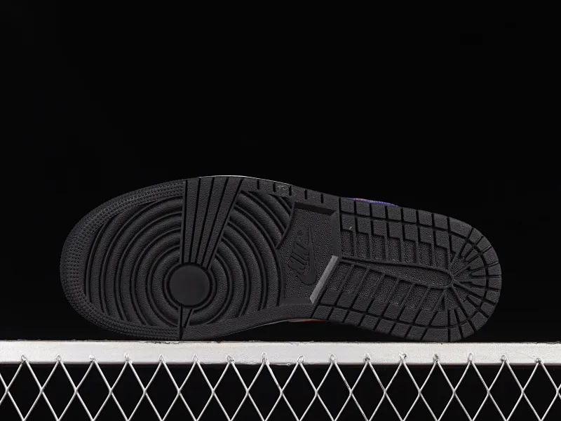 All categories Air Jordan Jordan series basketball shoes Air Jordan 1 Mid G version pure original Air Jordan 1 Mid "Lakers" AJ1 Joe 1 Lakers color matching Chinese basketball shoes DQ8426-517